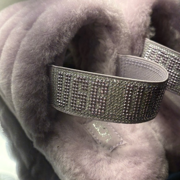 UGG Lavender Rhinestone Slippers - Picture 3 of 3